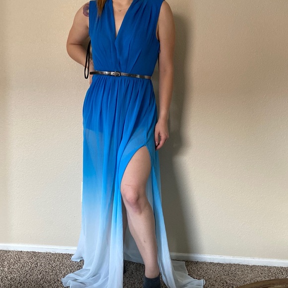 Bebe Ombré Romper Dress - Picture 4 of 6